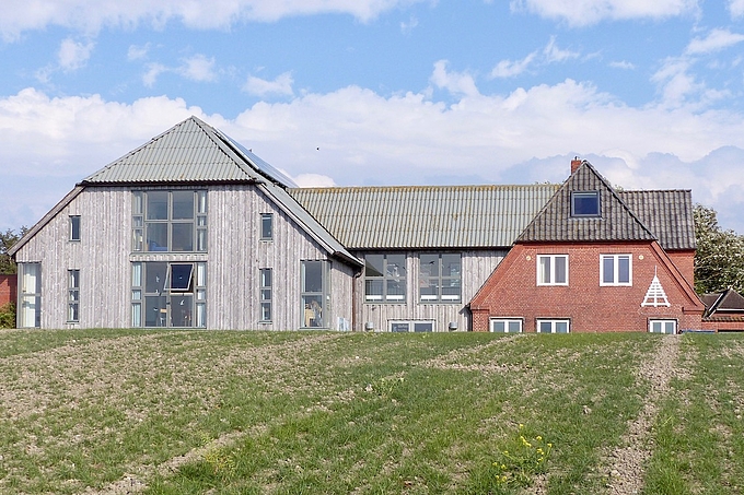 Frontalblick Schutzstation