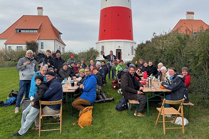 Picknick im Garten am Leuchtturm Picknick im Garten am Leuchtturm