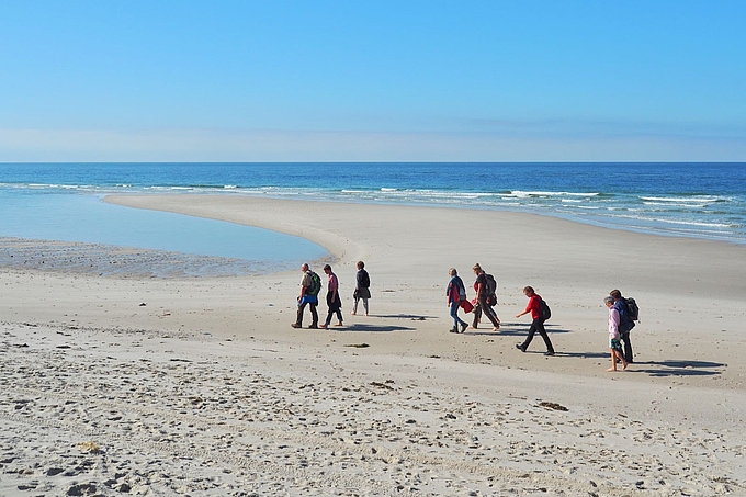 Strandwanderung