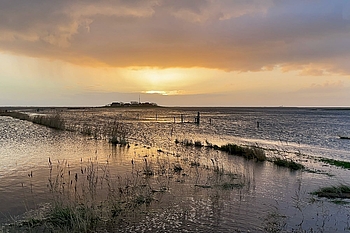 Landunter auf Hooge
