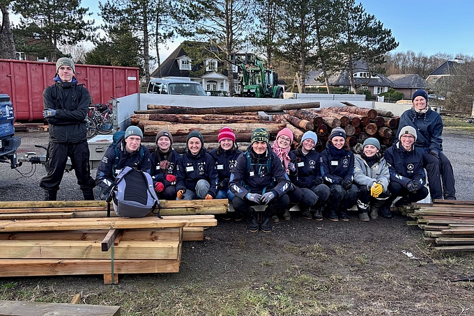 Gruppenbild auf dem Bauhof Gruppenbild auf dem Bauhof