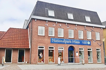 Das Nationalpark-Haus in Husum mit einer Ausstellung zum Thema Wattenmeer 