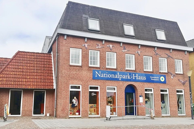 Das Nationalpark-Haus in Husum mit einer Ausstellung zum Thema Wattenmeer 