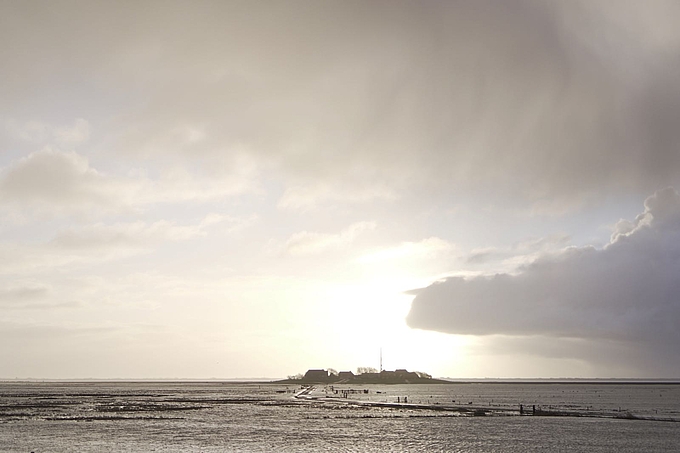 Ockenswarft auf Hooge bei Landunter