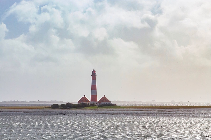 Landunter am 23.9.21 vor Westerhever