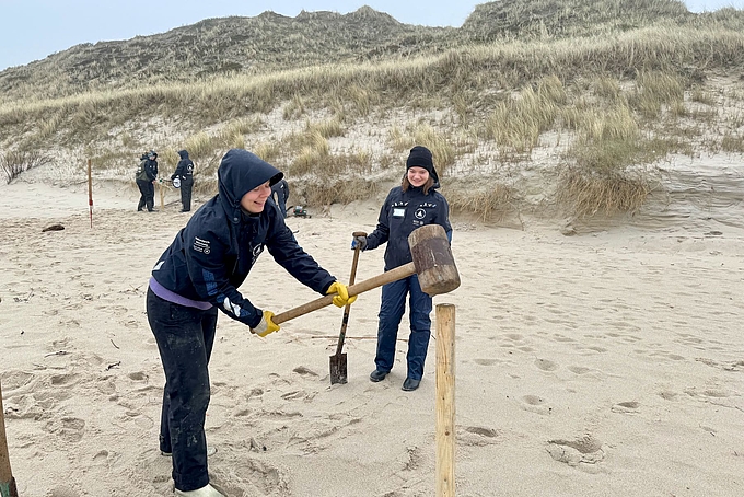 Einsatz mit dem Vorschlaghammer