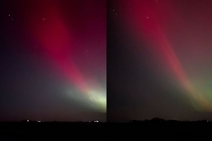 Collage zweier ähnlicher Bilder