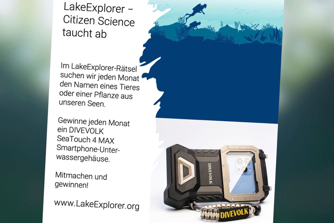 Bild der aktuellen Lake-Explorer-Webseite