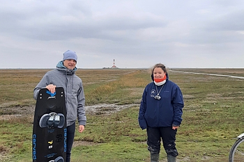 Rückgabe Kiteboard Westerhever