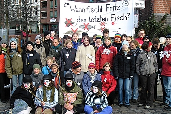 FÖJ-Aktion in Hamburg 2006