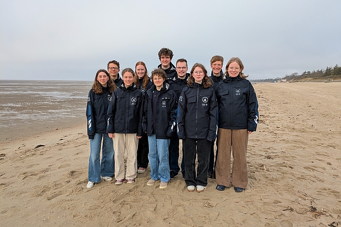Gruppenbild am Strand Gruppenbild am Strand
