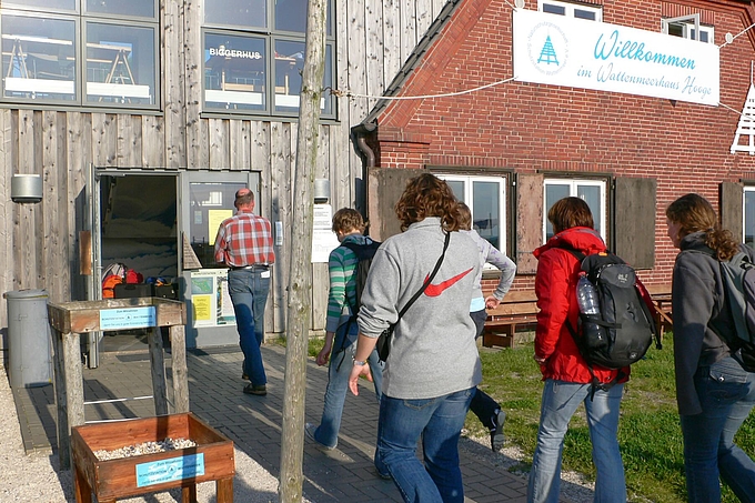 Ankunft am Haus Ankunft am Haus