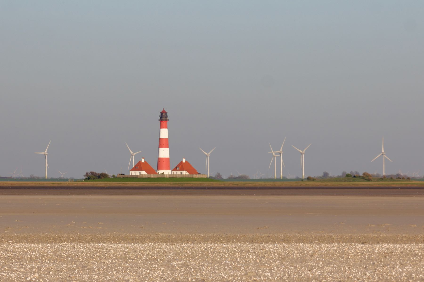 Windkraft auf Eiderstedt - Schutzstation Wattenmeer